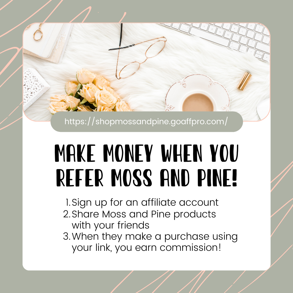 Moss and Pine Affiliate Opportunity