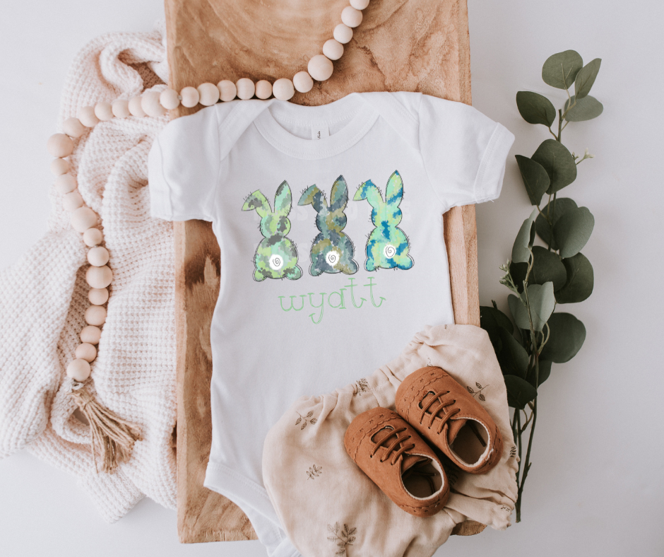 Tie Dye Easter Bunnies