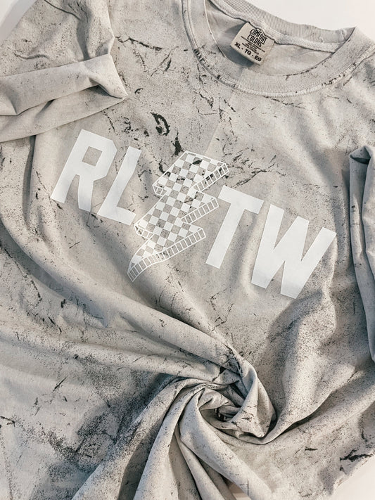 Youth Checkered Print Bolt RLTW