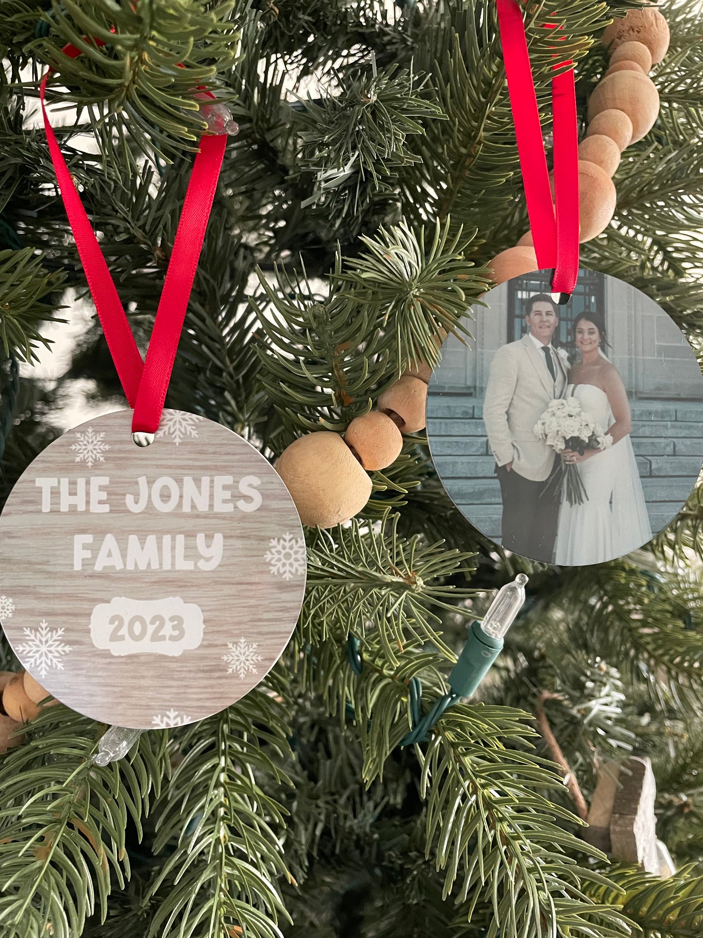 Custom Family Portrait Ornaments