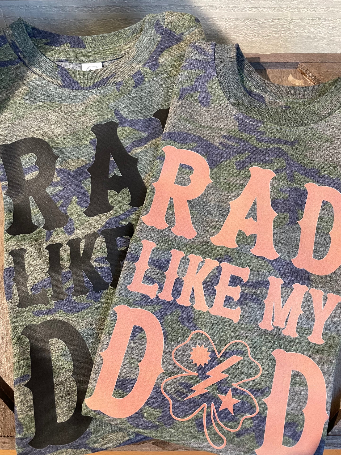 Rad Like My Dad Ranger Camo Tee
