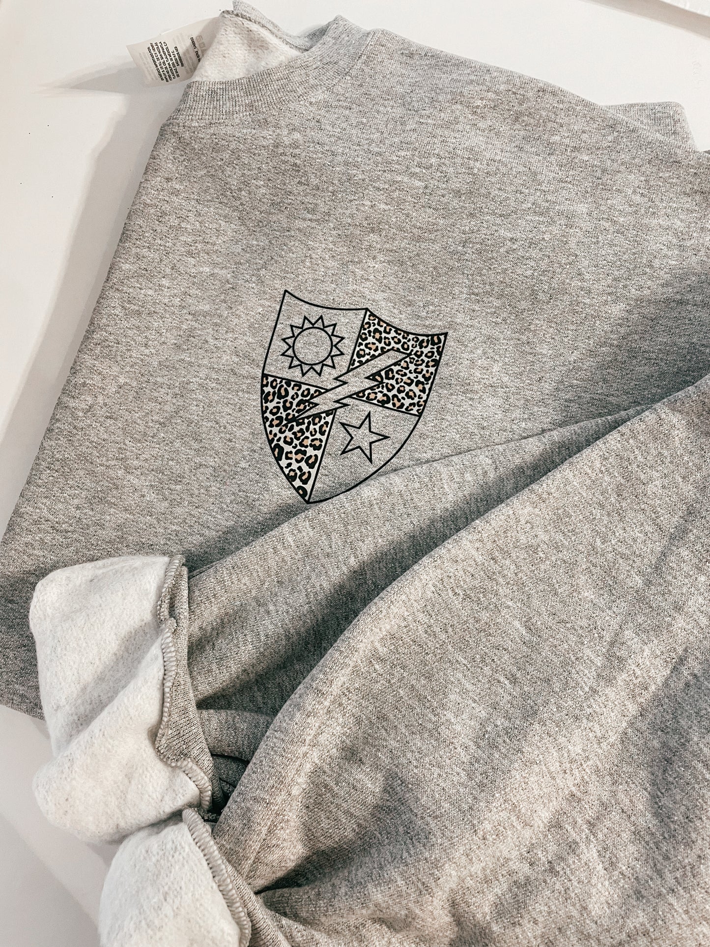 Leopard Print Ranger Pullover