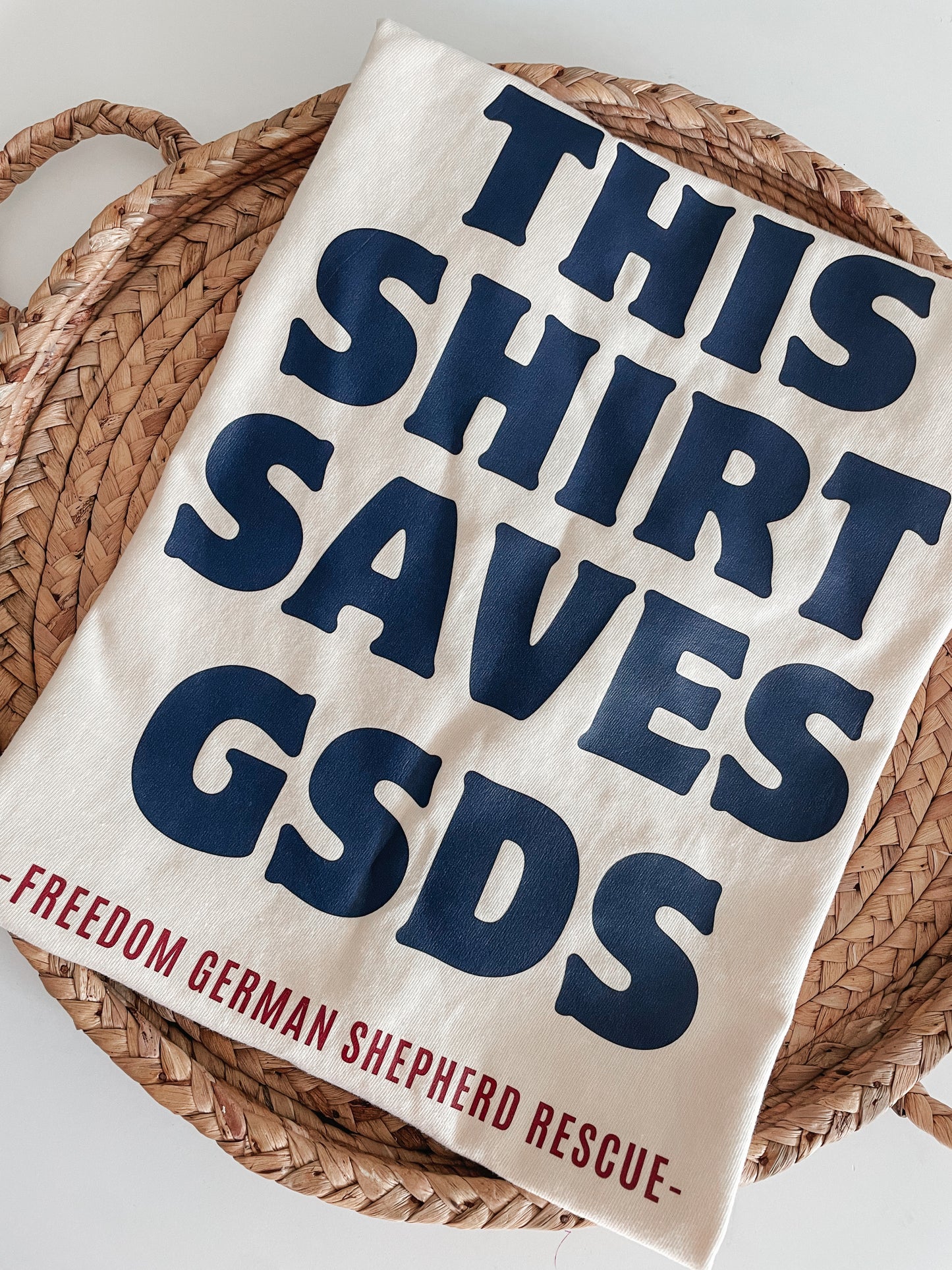 This Tee Saves - Freedom German Shepherd Rescue