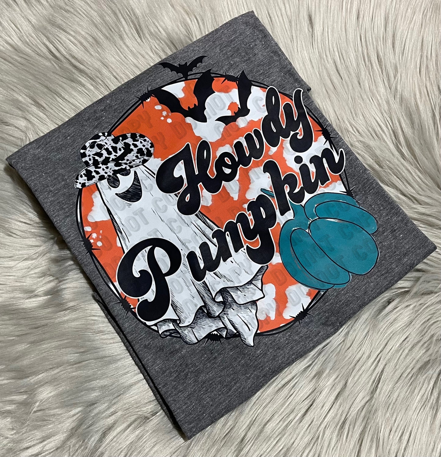 Howdy Pumpkin Ghost