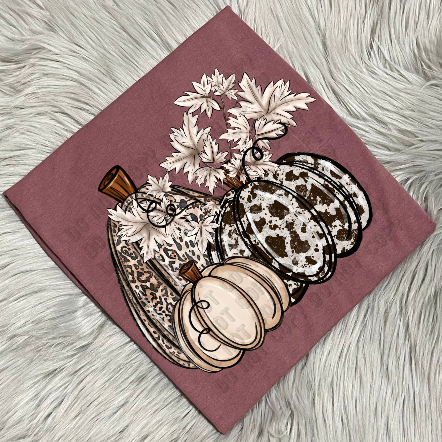 Fall Animal Print Pumpkins