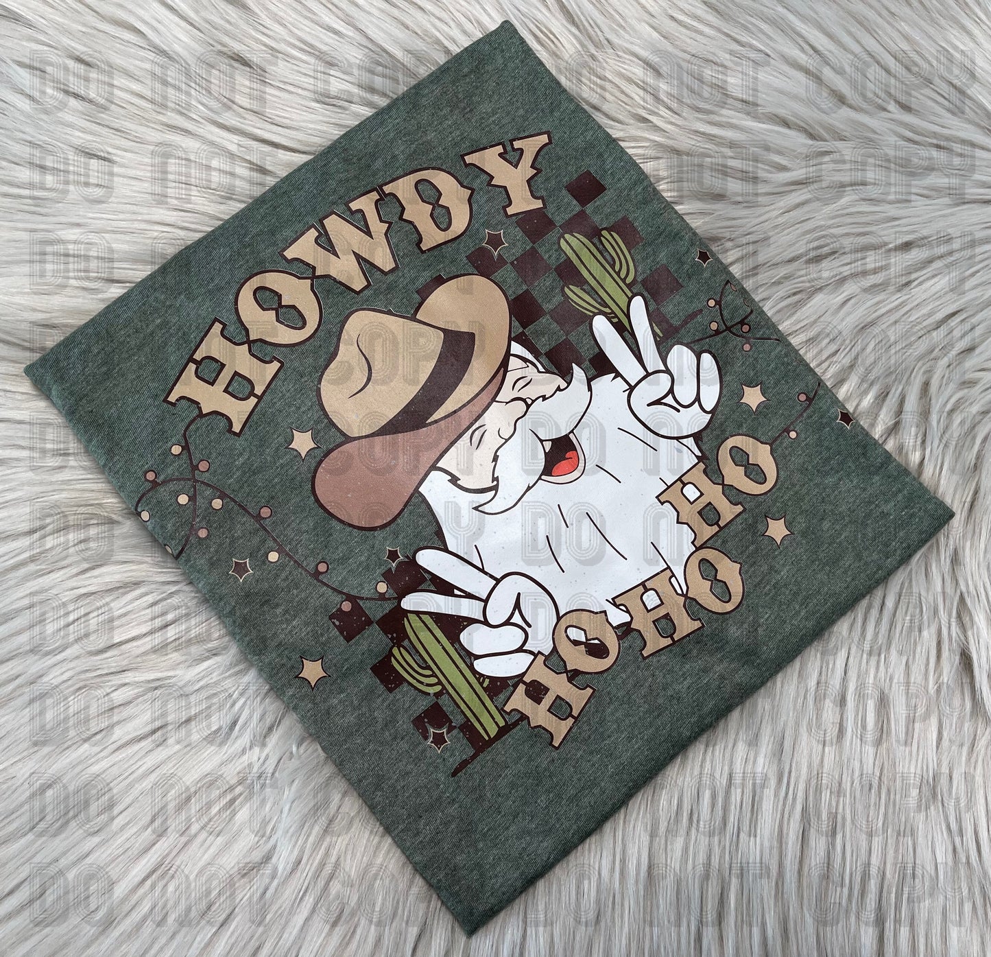 Howdy Santa Ho Ho Ho