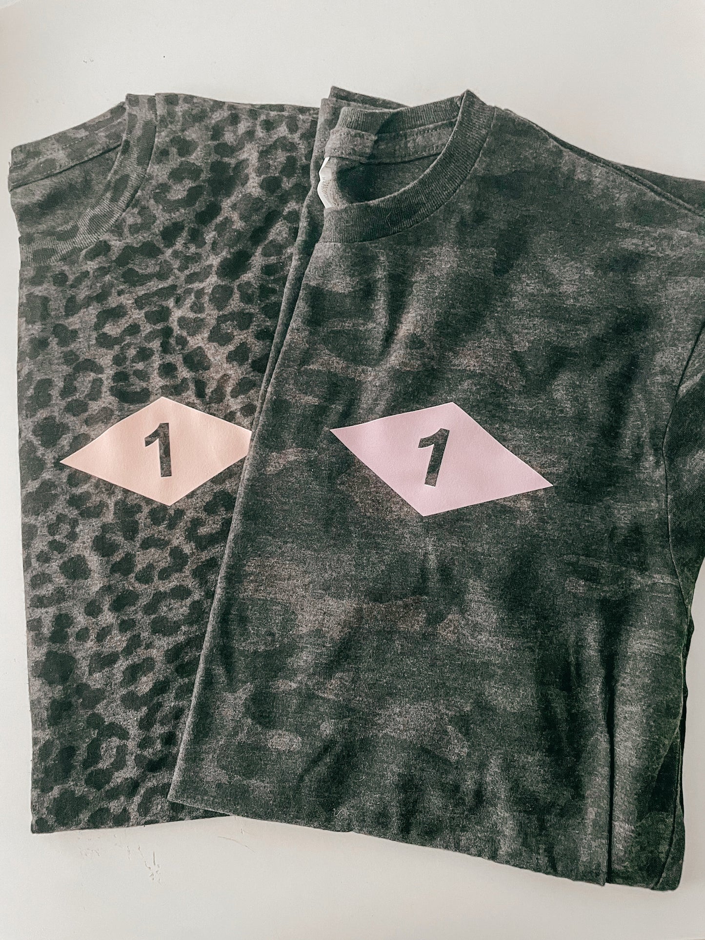 Leopard Print Dainty Ranger Diamond Pocket Tee