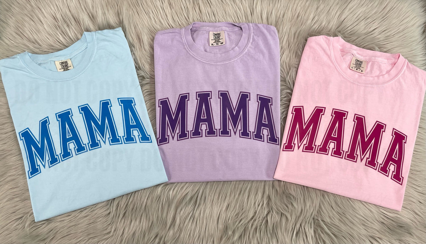 Block Mama Tee -WS