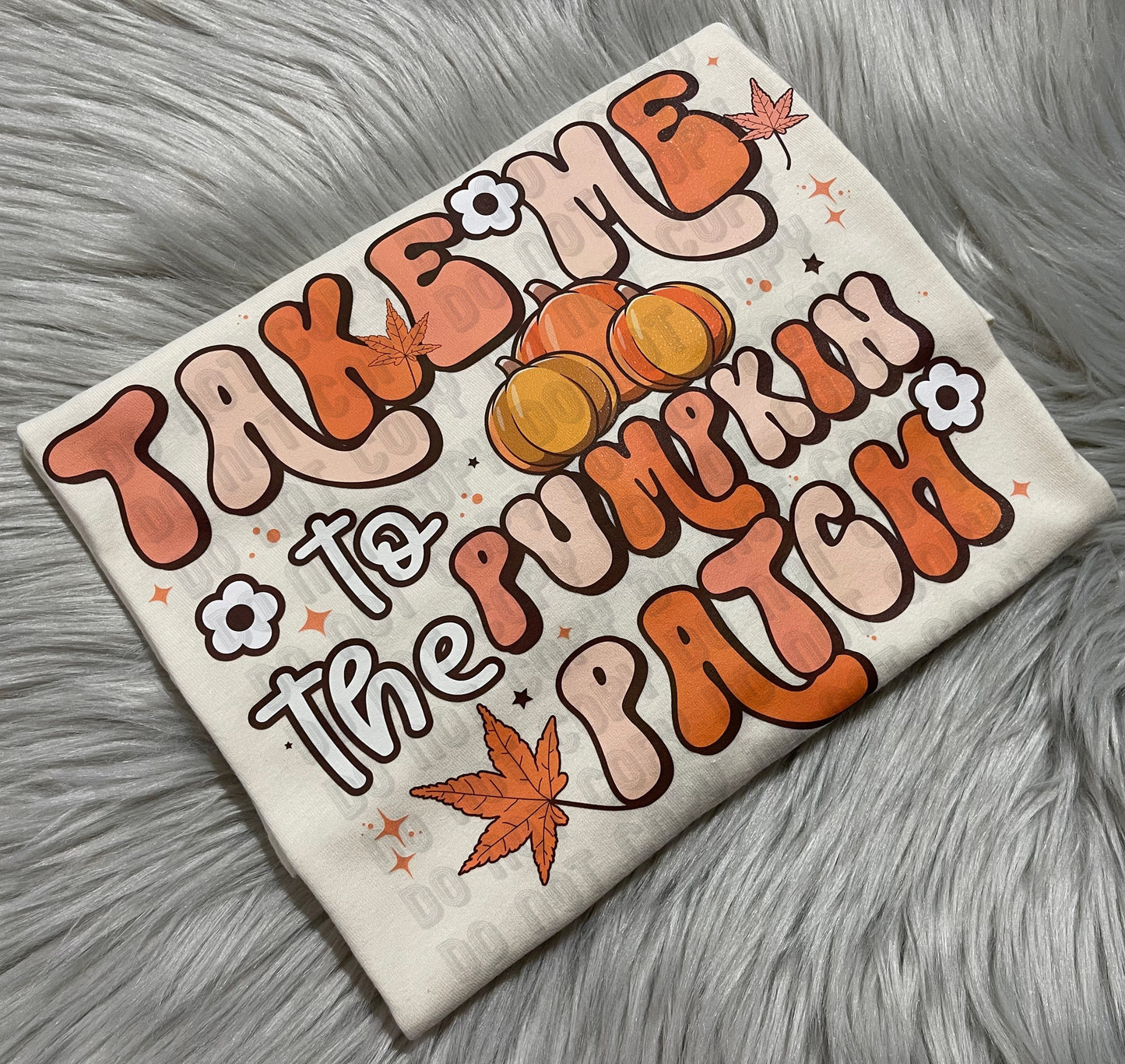 Take me to the pumpkin patch retro