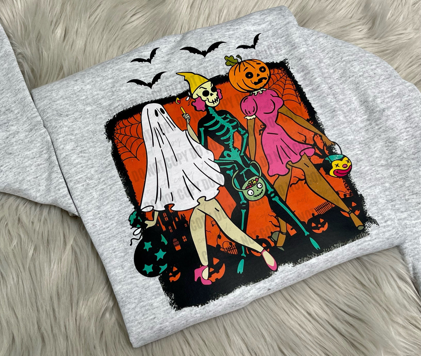 Trick or Treating Girls- WS
