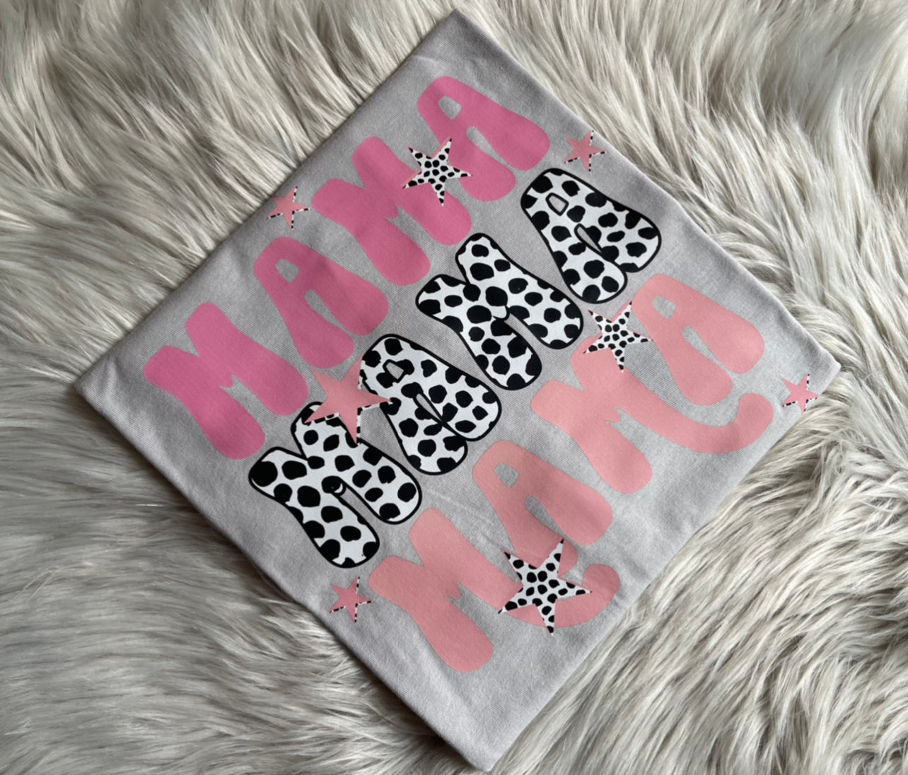 Cow print Mama- WS