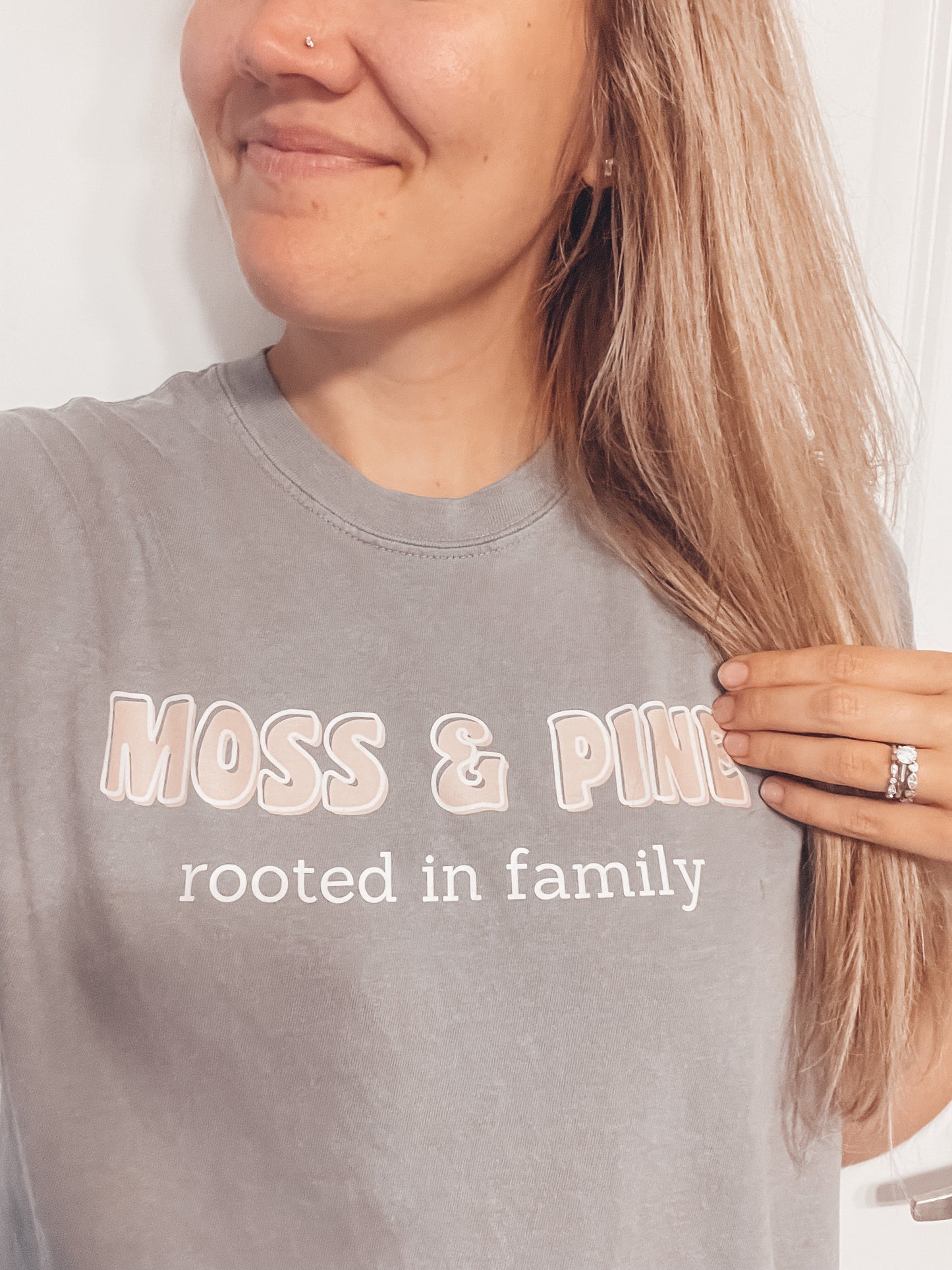 Moss and Pine tee
