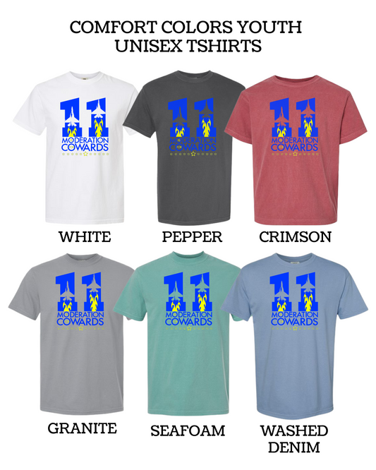 PYRO's Wings 2025 Youth Comfort Colors Tee