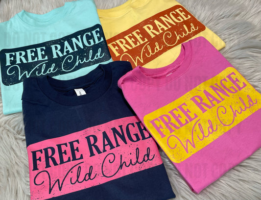 Free Range Wild Child - Toddler/Youth WS