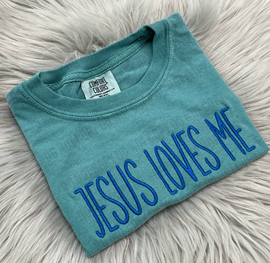 Jesus Loves Me (Embroidered) - Youth WS