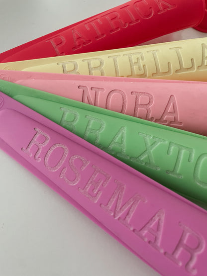 Personalized Silicone Popsicle Holders