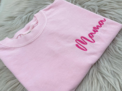 Embroidered Mama -WS