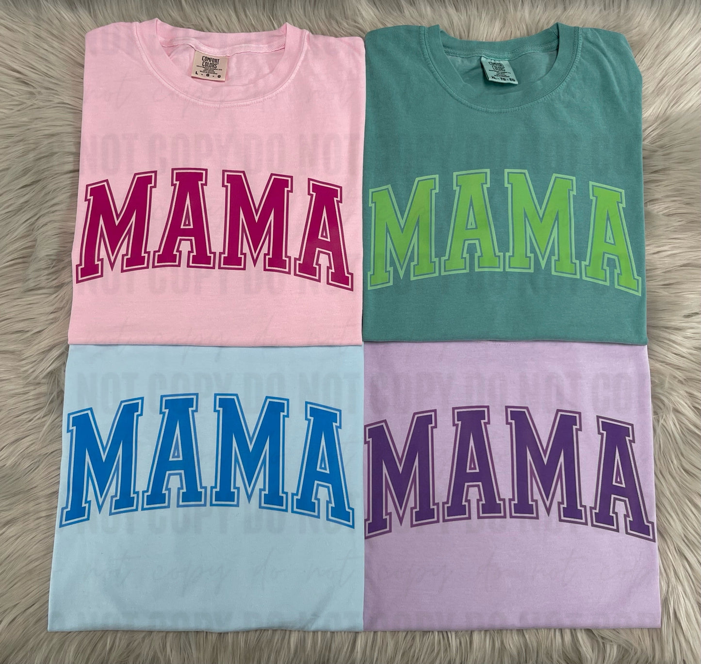 Block Mama Tee -WS