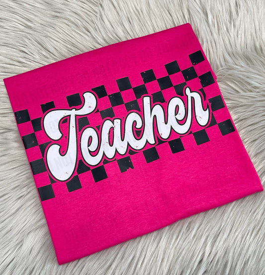 Checkered Teacher - WS