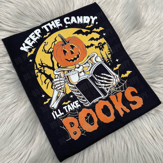 Keep the Candy, I'll take books - WS