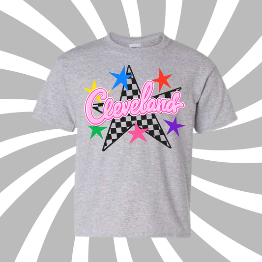CVES Checkered Star Short Sleeve