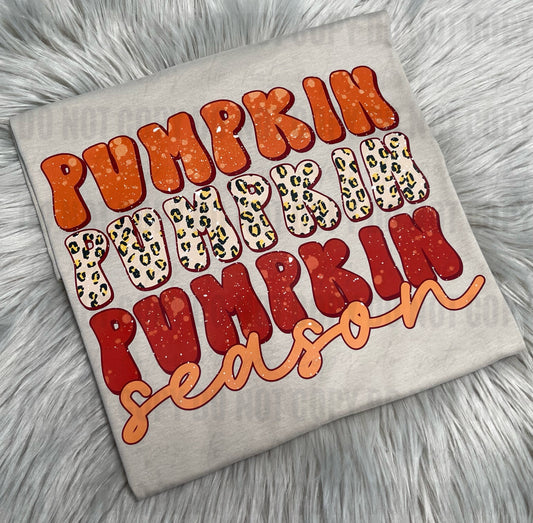 Pumpkin Season Cheetah  - WS