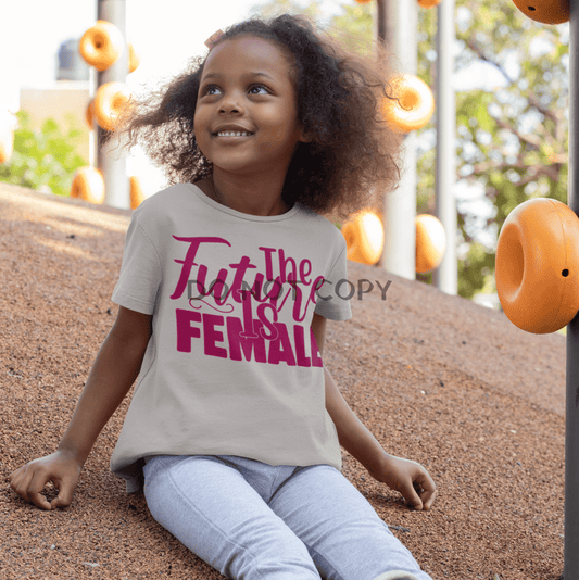 Future Is Female Kids Shirts